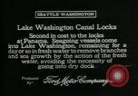 Immagine di Canal si blocca Seattle Washington USA, 1917, secondo 11 filmato di repertorio 65675048842