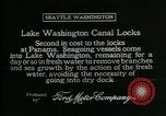 Immagine di Canal si blocca Seattle Washington USA, 1917, secondo 12 filmato di repertorio 65675048842