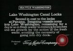 Immagine di Canal si blocca Seattle Washington USA, 1917, secondo 13 filmato di repertorio 65675048842