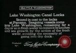Immagine di Canal si blocca Seattle Washington USA, 1917, secondo 20 filmato di repertorio 65675048842