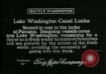 Immagine di Canal si blocca Seattle Washington USA, 1917, secondo 22 filmato di repertorio 65675048842