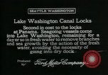 Immagine di Canal si blocca Seattle Washington USA, 1917, secondo 30 filmato di repertorio 65675048842