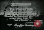 Standbild Seattle Hafen Seattle Washington USA, 1917, aus Sekunde 3 historischem Filmmaterial Videoclip 65675048844