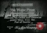 Standbild Seattle Hafen Seattle Washington USA, 1917, aus Sekunde 4 historischem Filmmaterial Videoclip 65675048844