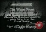 Standbild Seattle Hafen Seattle Washington USA, 1917, aus Sekunde 13 historischem Filmmaterial Videoclip 65675048844