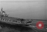 Standbild USA Flugzeugträger Franklin D Roosevelt Panama, 1954, aus Sekunde 3 historischem Filmmaterial Videoclip 65675048877