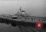 Standbild USA Flugzeugträger Franklin D Roosevelt Panama, 1954, aus Sekunde 7 historischem Filmmaterial Videoclip 65675048877