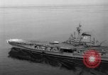 Standbild USA Flugzeugträger Franklin D Roosevelt Panama, 1954, aus Sekunde 9 historischem Filmmaterial Videoclip 65675048877