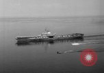 Standbild USA Flugzeugträger Franklin D Roosevelt Panama, 1954, aus Sekunde 33 historischem Filmmaterial Videoclip 65675048877