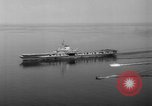 Standbild USA Flugzeugträger Franklin D Roosevelt Panama, 1954, aus Sekunde 36 historischem Filmmaterial Videoclip 65675048877