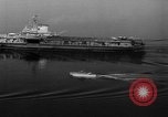 Standbild USA Flugzeugträger Franklin D Roosevelt Panama, 1954, aus Sekunde 49 historischem Filmmaterial Videoclip 65675048877