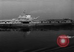 Standbild USA Flugzeugträger Franklin D Roosevelt Panama, 1954, aus Sekunde 53 historischem Filmmaterial Videoclip 65675048877