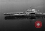 Standbild USA Flugzeugträger Franklin D Roosevelt Panama, 1954, aus Sekunde 56 historischem Filmmaterial Videoclip 65675048877