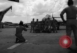 Standbild USA Flugzeugträger Franklin D Roosevelt Panama, 1954, aus Sekunde 7 historischem Filmmaterial Videoclip 65675048878