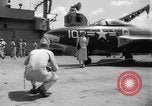 Standbild USA Flugzeugträger Franklin D Roosevelt Panama, 1954, aus Sekunde 34 historischem Filmmaterial Videoclip 65675048878