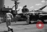 Standbild USA Flugzeugträger Franklin D Roosevelt Panama, 1954, aus Sekunde 35 historischem Filmmaterial Videoclip 65675048878