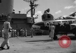 Standbild USA Flugzeugträger Franklin D Roosevelt Panama, 1954, aus Sekunde 36 historischem Filmmaterial Videoclip 65675048878