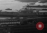 Standbild USS Franklin D Roosevelt Balboa Panama, 1954, aus Sekunde 15 historischem Filmmaterial Videoclip 65675048879