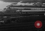 Standbild USS Franklin D Roosevelt Balboa Panama, 1954, aus Sekunde 21 historischem Filmmaterial Videoclip 65675048879