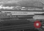 Standbild USS Franklin D Roosevelt Balboa Panama, 1954, aus Sekunde 33 historischem Filmmaterial Videoclip 65675048879