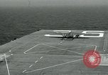 Standbild United States Flugzeugträger Antietam (CVA-36) Atlantik, 1953, aus Sekunde 12 historischem Filmmaterial Videoclip 65675048897