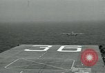 Standbild United States Flugzeugträger Antietam (CVA-36) Atlantik, 1953, aus Sekunde 14 historischem Filmmaterial Videoclip 65675048897