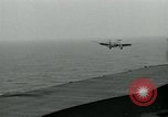 Standbild British Royal Navy Supermarine Angreifer F1 Flugzeuge Atlantik, 1953, aus Sekunde 21 historischem Filmmaterial Videoclip 65675048899
