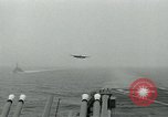 Standbild British Royal Navy Supermarine Angreifer F1 Flugzeuge Atlantik, 1953, aus Sekunde 23 historischem Filmmaterial Videoclip 65675048899