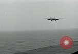 Standbild British Royal Navy Supermarine Angreifer F1 Flugzeuge Atlantik, 1953, aus Sekunde 31 historischem Filmmaterial Videoclip 65675048899