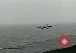 Standbild British Royal Navy Supermarine Angreifer F1 Flugzeuge Atlantik, 1953, aus Sekunde 39 historischem Filmmaterial Videoclip 65675048899