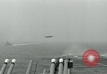 Standbild British Royal Navy Supermarine Angreifer F1 Flugzeuge Atlantik, 1953, aus Sekunde 41 historischem Filmmaterial Videoclip 65675048899