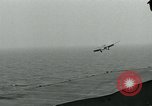Standbild British Royal Navy Supermarine Angreifer F1 Flugzeuge Atlantik, 1953, aus Sekunde 51 historischem Filmmaterial Videoclip 65675048899