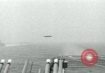 Standbild British Royal Navy Supermarine Angreifer F1 Flugzeuge Atlantik, 1953, aus Sekunde 52 historischem Filmmaterial Videoclip 65675048899