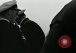 Standbild British Royal Navy de Havilland Vampire Jet macht die Landung auf der USS Antietam verhaftet Atlantik, 1953, aus Sekunde 52 historischem Filmmaterial Videoclip 65675048903