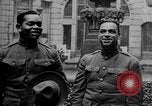Image of African American soldiers soon after World War 1 Vienna Austria, 1919, second 4 stock footage video 65675048910