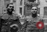 Image of African American soldiers soon after World War 1 Vienna Austria, 1919, second 7 stock footage video 65675048910