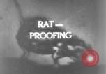 Image of rat proofing United States USA, 1932, second 9 stock footage video 65675048953