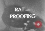 Image of rat proofing United States USA, 1932, second 10 stock footage video 65675048953