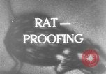 Image of rat proofing United States USA, 1932, second 11 stock footage video 65675048953