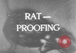 Image of rat proofing United States USA, 1932, second 12 stock footage video 65675048953