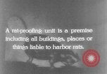 Image of rat proofing United States USA, 1932, second 28 stock footage video 65675048953