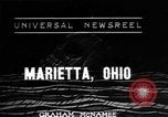 Standbild Cincinnati in Ohio Fluss Flut von 1937 Cincinnati Ohio USA, 1937, aus Sekunde 1 historischem Filmmaterial Videoclip 65675048959