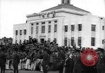 Standbild Franklin D Roosevelt Gainesville Georgia USA, 1939, aus Sekunde 58 historischem Filmmaterial Videoclip 65675048962