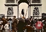 Image of Arc de Triomphe Paris France, 1945, second 9 stock footage video 65675048973
