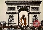 Image of Arc de Triomphe Paris France, 1945, second 12 stock footage video 65675048973