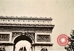 Image of Arc de Triomphe Paris France, 1945, second 23 stock footage video 65675048973