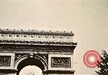 Image of Arc de Triomphe Paris France, 1945, second 25 stock footage video 65675048973