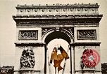 Image of Arc de Triomphe Paris France, 1945, second 28 stock footage video 65675048973