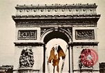 Image of Arc de Triomphe Paris France, 1945, second 29 stock footage video 65675048973