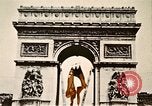 Image of Arc de Triomphe Paris France, 1945, second 36 stock footage video 65675048973